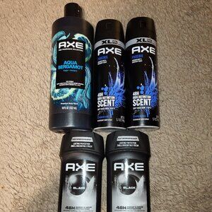 Axe Bundle 5 Pieces Total Full Size New Unopened